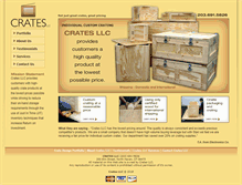 Tablet Screenshot of cratesllc.com